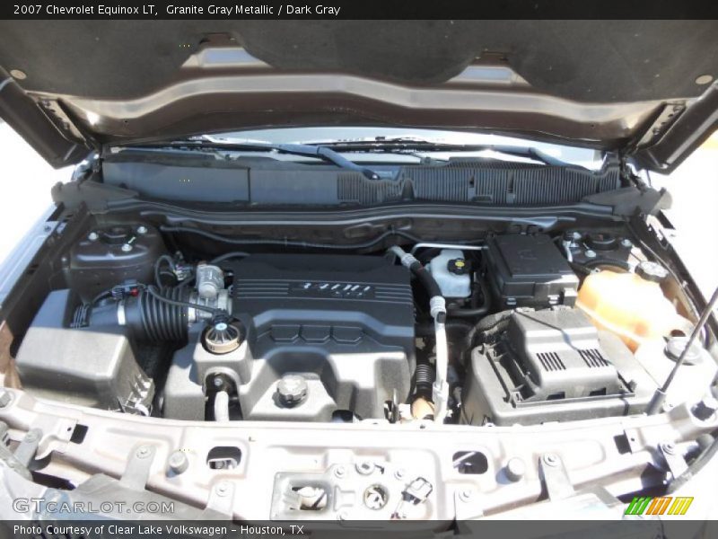 Granite Gray Metallic / Dark Gray 2007 Chevrolet Equinox LT
