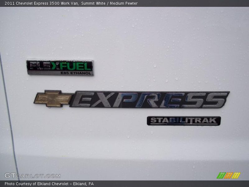 2011 Express 3500 Work Van Logo