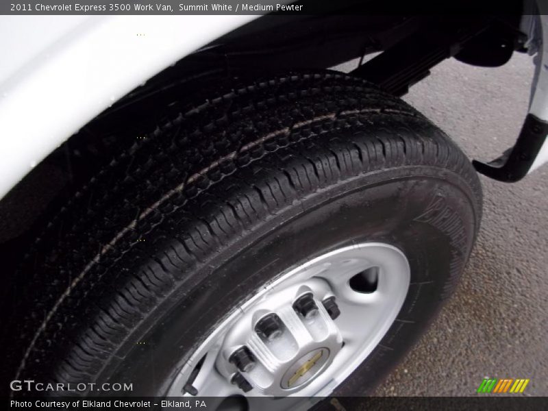 Summit White / Medium Pewter 2011 Chevrolet Express 3500 Work Van