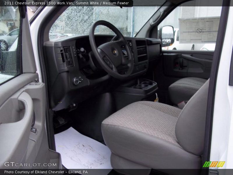 Summit White / Medium Pewter 2011 Chevrolet Express 3500 Work Van