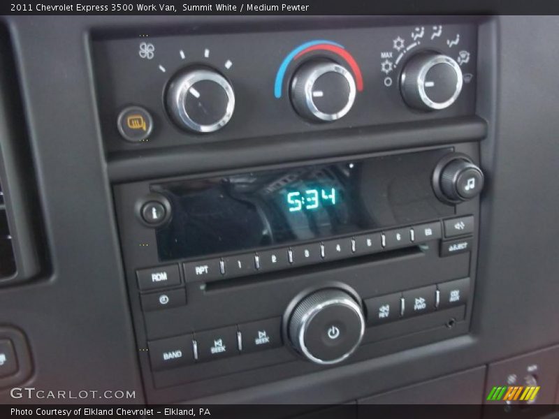 Summit White / Medium Pewter 2011 Chevrolet Express 3500 Work Van