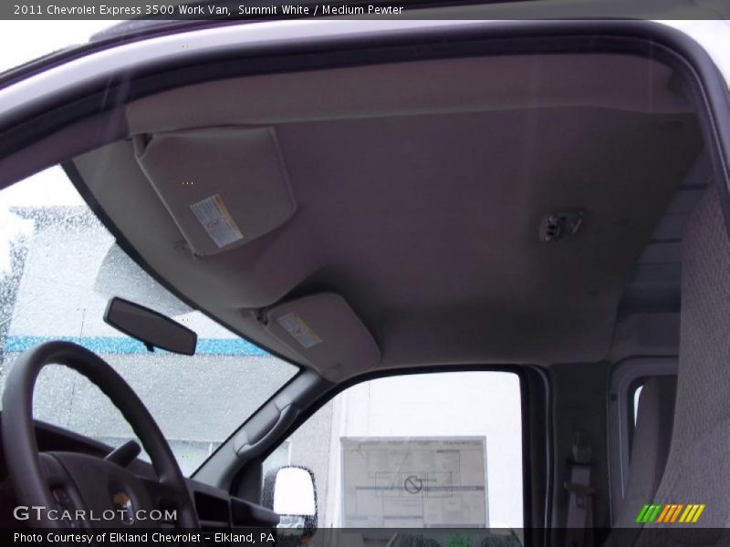 Summit White / Medium Pewter 2011 Chevrolet Express 3500 Work Van