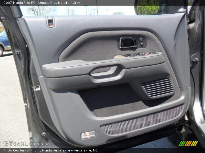 Nimbus Gray Metallic / Gray 2007 Honda Pilot EX