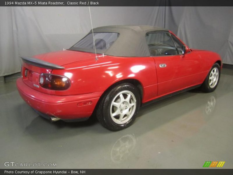 Classic Red / Black 1994 Mazda MX-5 Miata Roadster