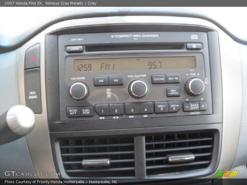 Nimbus Gray Metallic / Gray 2007 Honda Pilot EX