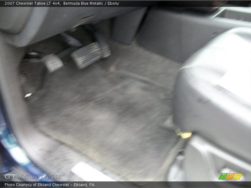 Bermuda Blue Metallic / Ebony 2007 Chevrolet Tahoe LT 4x4