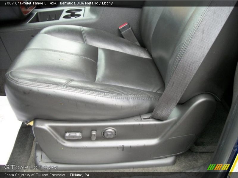 Bermuda Blue Metallic / Ebony 2007 Chevrolet Tahoe LT 4x4