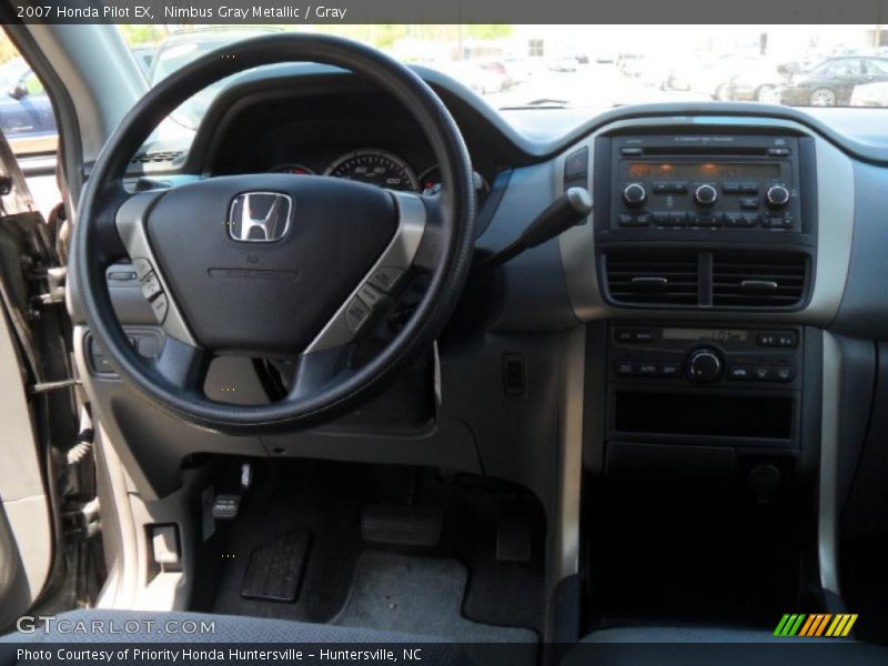 Nimbus Gray Metallic / Gray 2007 Honda Pilot EX