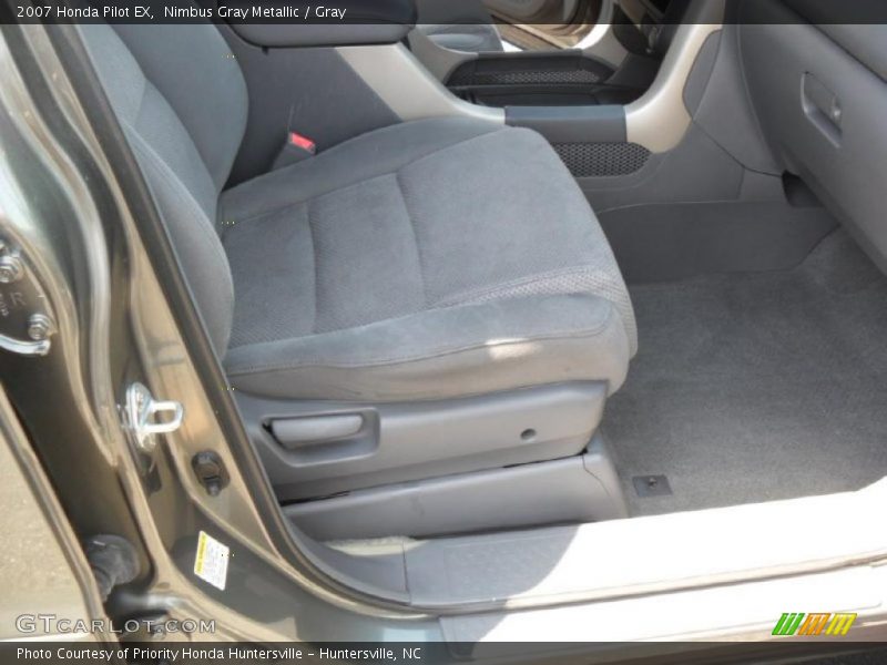Nimbus Gray Metallic / Gray 2007 Honda Pilot EX
