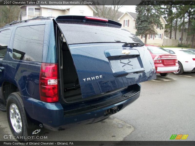 Bermuda Blue Metallic / Ebony 2007 Chevrolet Tahoe LT 4x4