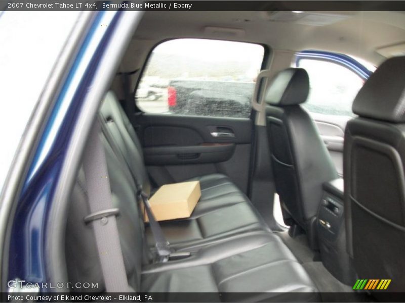 Bermuda Blue Metallic / Ebony 2007 Chevrolet Tahoe LT 4x4