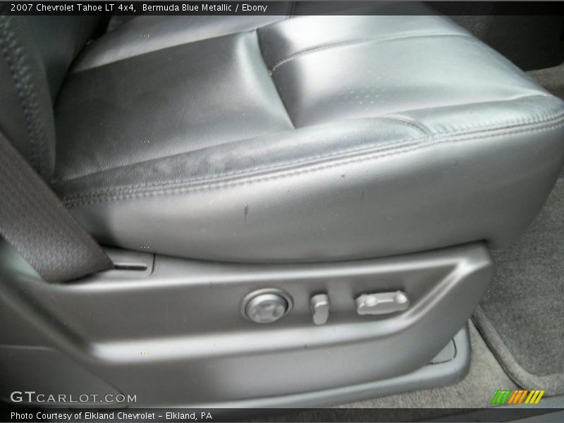 Bermuda Blue Metallic / Ebony 2007 Chevrolet Tahoe LT 4x4