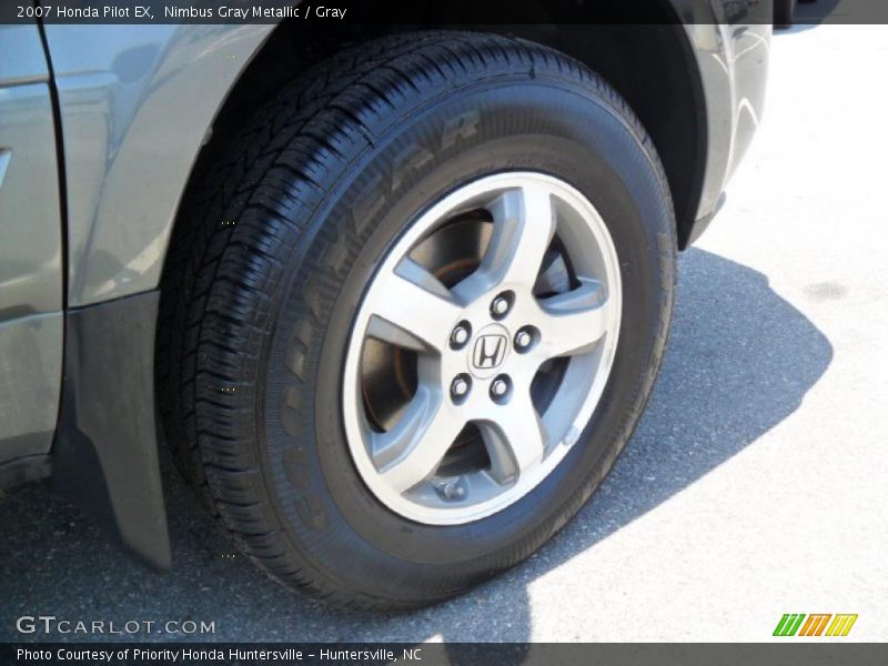 Nimbus Gray Metallic / Gray 2007 Honda Pilot EX