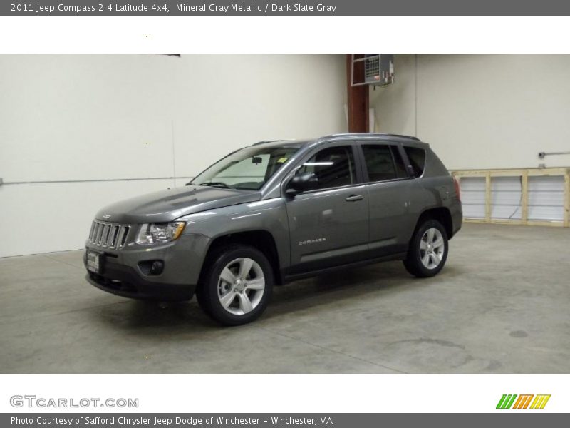 Mineral Gray Metallic / Dark Slate Gray 2011 Jeep Compass 2.4 Latitude 4x4