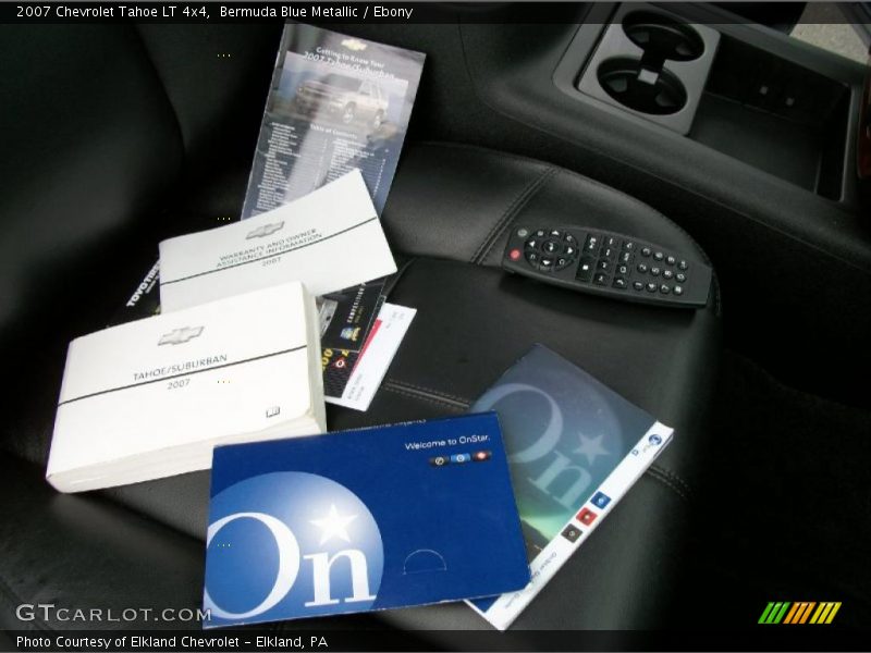 Bermuda Blue Metallic / Ebony 2007 Chevrolet Tahoe LT 4x4