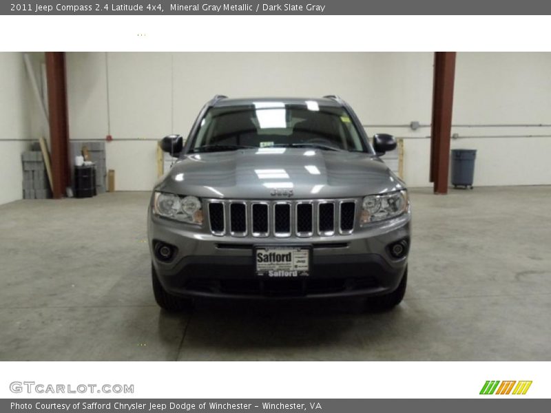 Mineral Gray Metallic / Dark Slate Gray 2011 Jeep Compass 2.4 Latitude 4x4