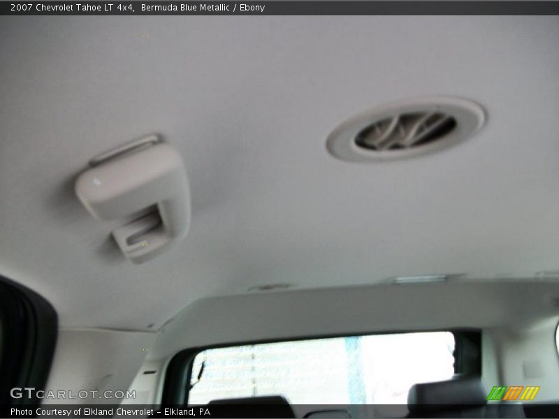 Bermuda Blue Metallic / Ebony 2007 Chevrolet Tahoe LT 4x4