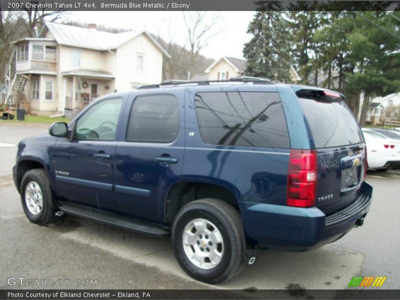 Bermuda Blue Metallic / Ebony 2007 Chevrolet Tahoe LT 4x4