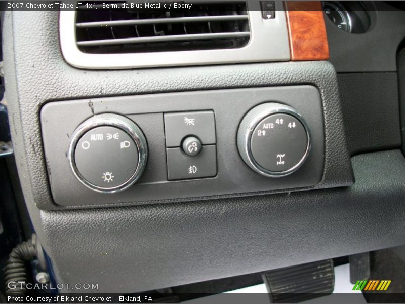 Bermuda Blue Metallic / Ebony 2007 Chevrolet Tahoe LT 4x4