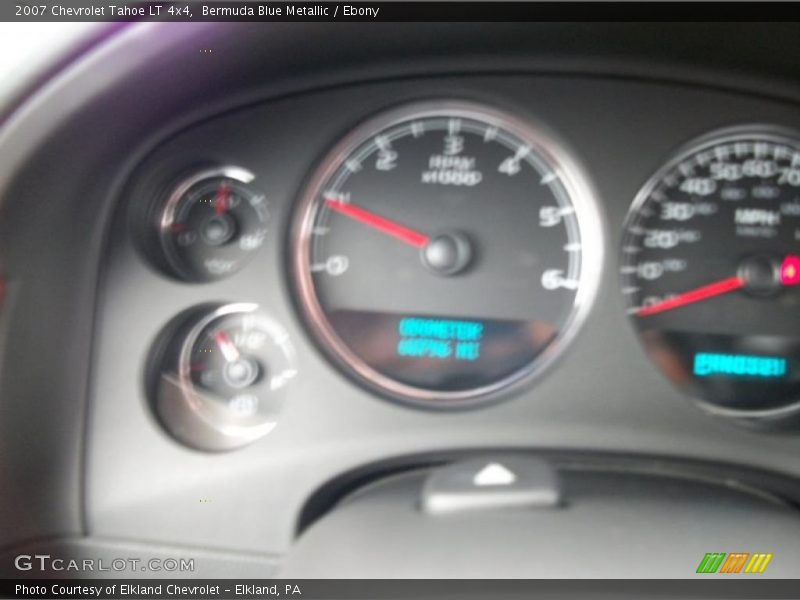 Bermuda Blue Metallic / Ebony 2007 Chevrolet Tahoe LT 4x4