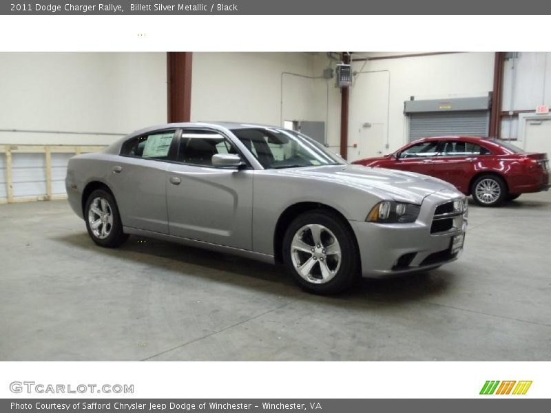 Billett Silver Metallic / Black 2011 Dodge Charger Rallye