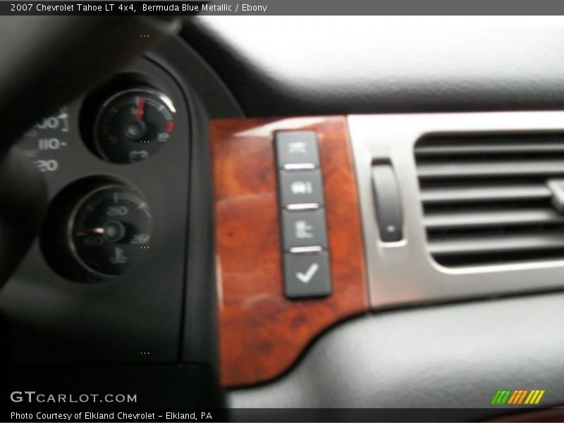 Bermuda Blue Metallic / Ebony 2007 Chevrolet Tahoe LT 4x4