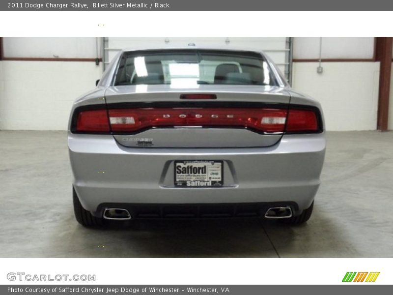 Billett Silver Metallic / Black 2011 Dodge Charger Rallye