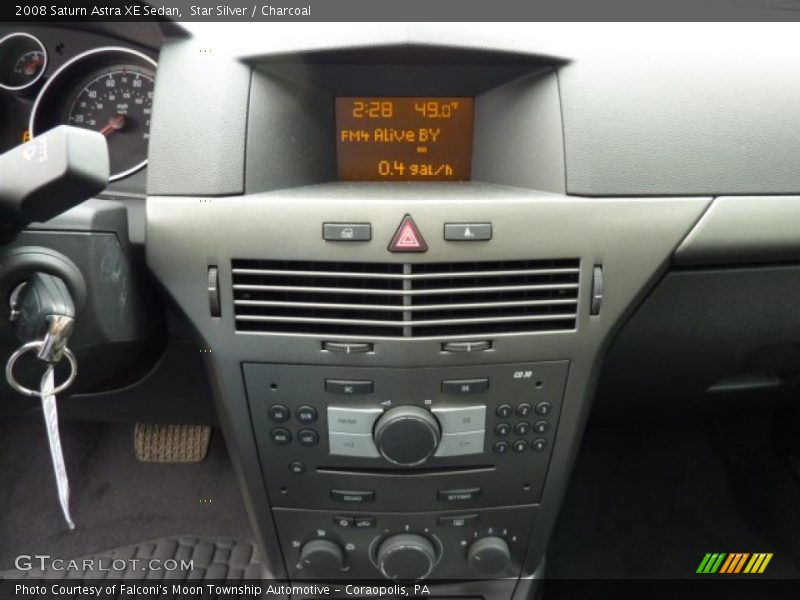 Star Silver / Charcoal 2008 Saturn Astra XE Sedan