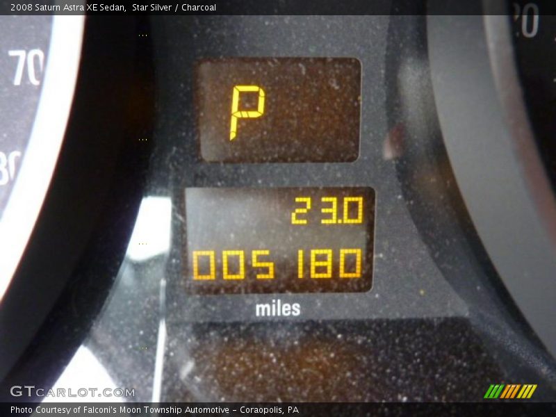 Star Silver / Charcoal 2008 Saturn Astra XE Sedan