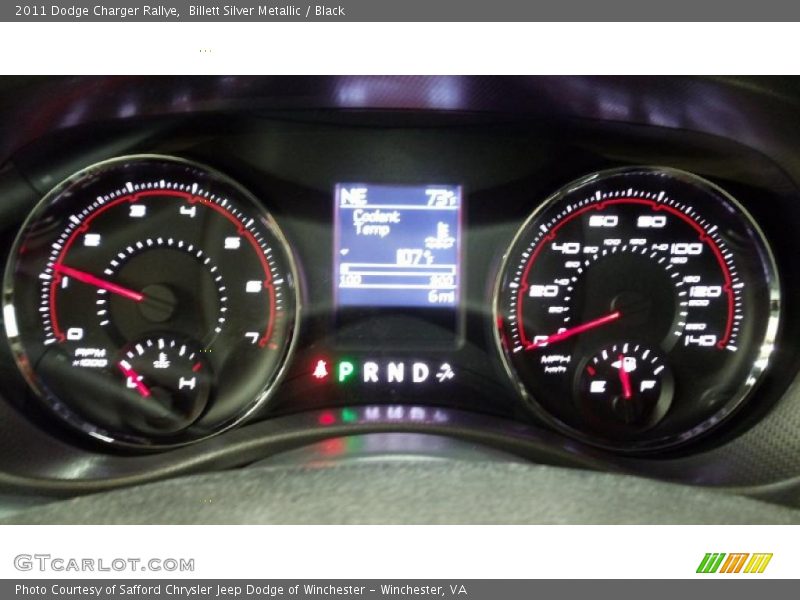 Billett Silver Metallic / Black 2011 Dodge Charger Rallye