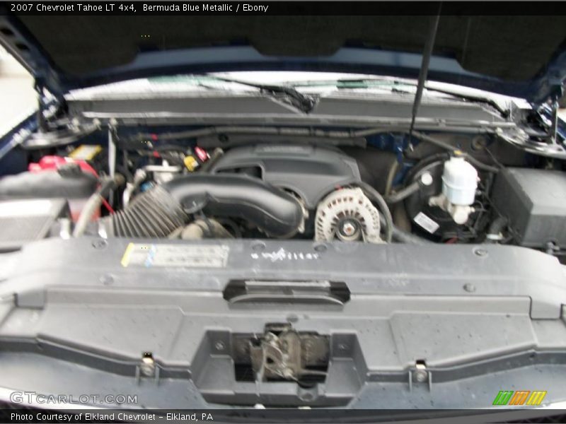 Bermuda Blue Metallic / Ebony 2007 Chevrolet Tahoe LT 4x4