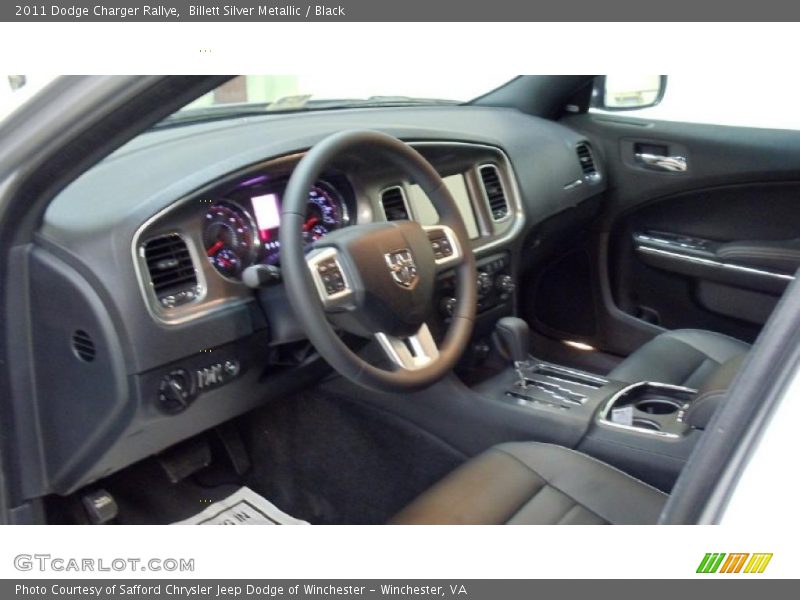 Billett Silver Metallic / Black 2011 Dodge Charger Rallye
