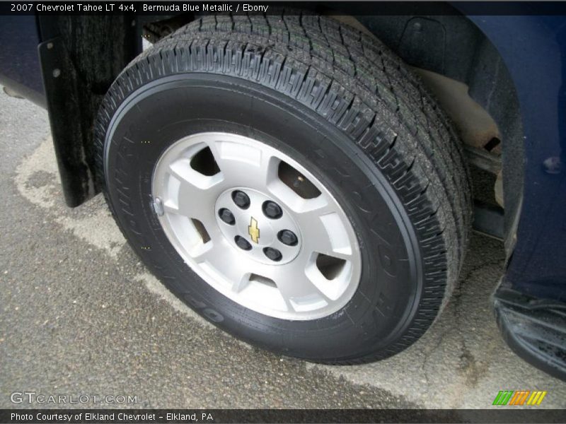 Bermuda Blue Metallic / Ebony 2007 Chevrolet Tahoe LT 4x4