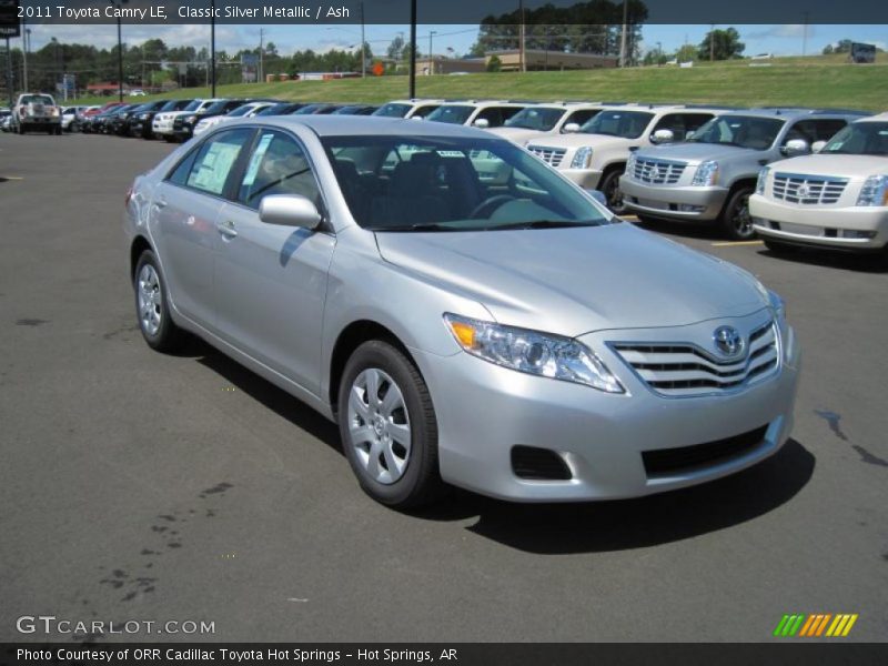 Classic Silver Metallic / Ash 2011 Toyota Camry LE