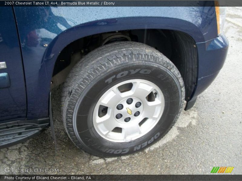 Bermuda Blue Metallic / Ebony 2007 Chevrolet Tahoe LT 4x4