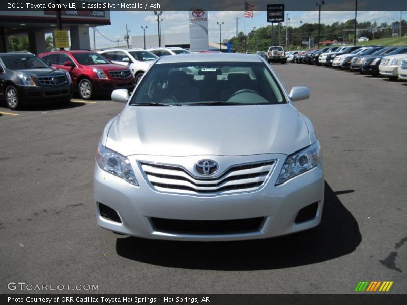 Classic Silver Metallic / Ash 2011 Toyota Camry LE
