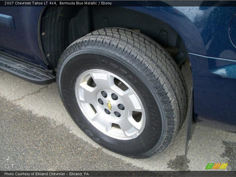 Bermuda Blue Metallic / Ebony 2007 Chevrolet Tahoe LT 4x4