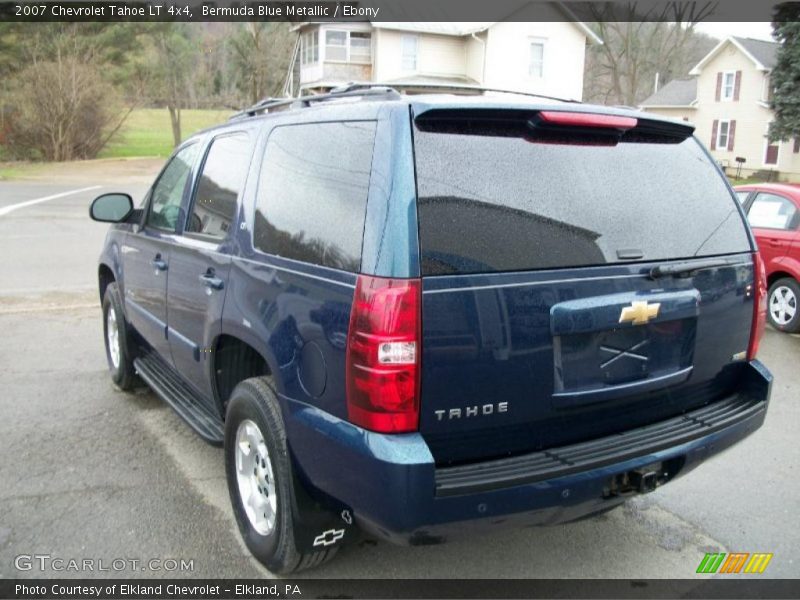 Bermuda Blue Metallic / Ebony 2007 Chevrolet Tahoe LT 4x4