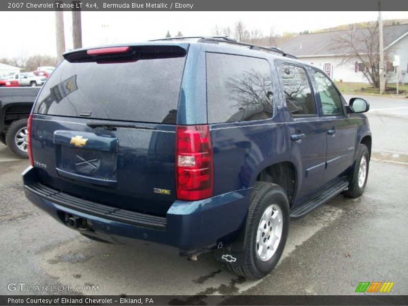 Bermuda Blue Metallic / Ebony 2007 Chevrolet Tahoe LT 4x4