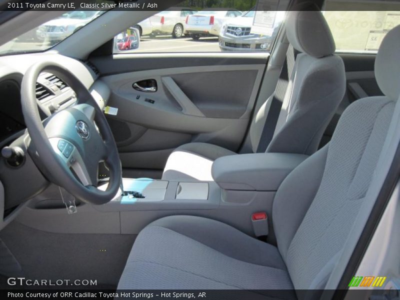Classic Silver Metallic / Ash 2011 Toyota Camry LE