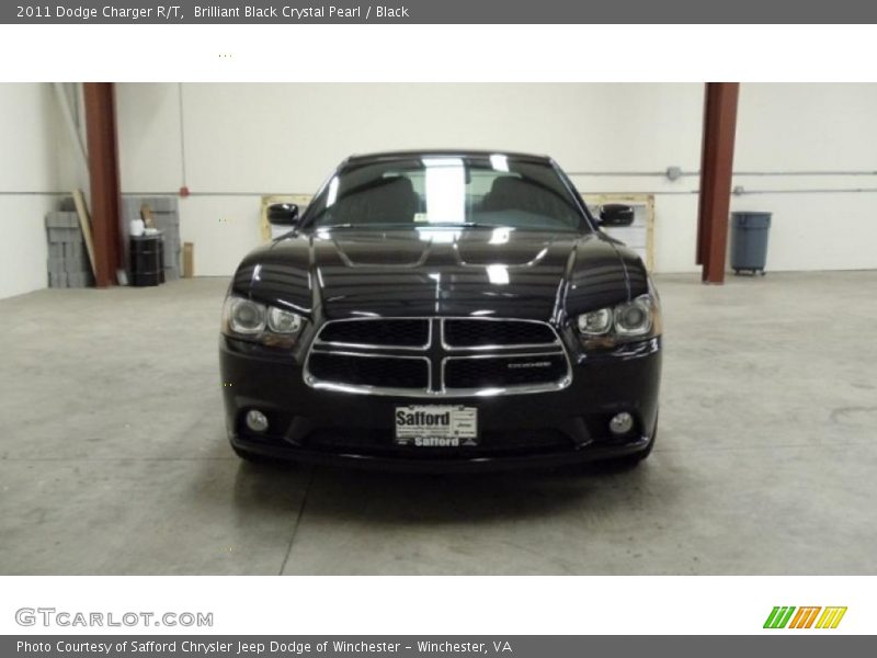 Brilliant Black Crystal Pearl / Black 2011 Dodge Charger R/T