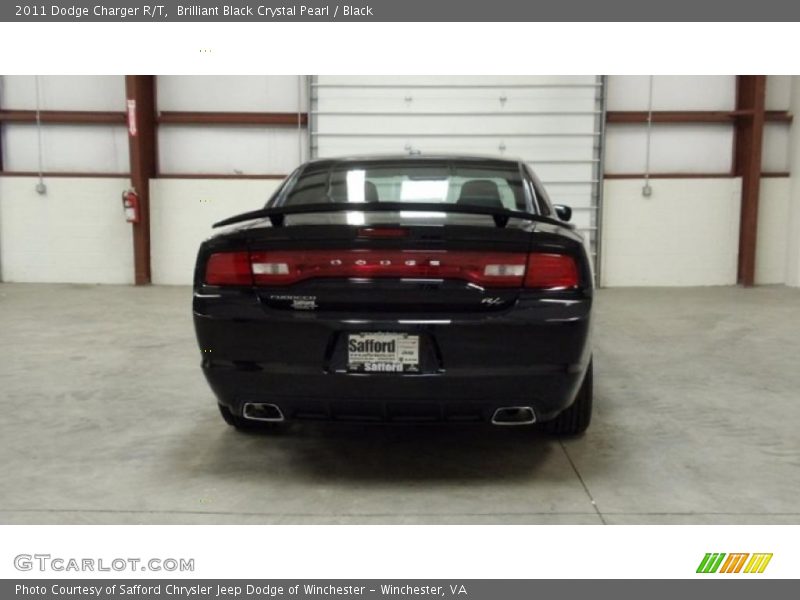 Brilliant Black Crystal Pearl / Black 2011 Dodge Charger R/T