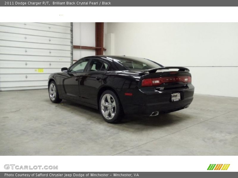 Brilliant Black Crystal Pearl / Black 2011 Dodge Charger R/T