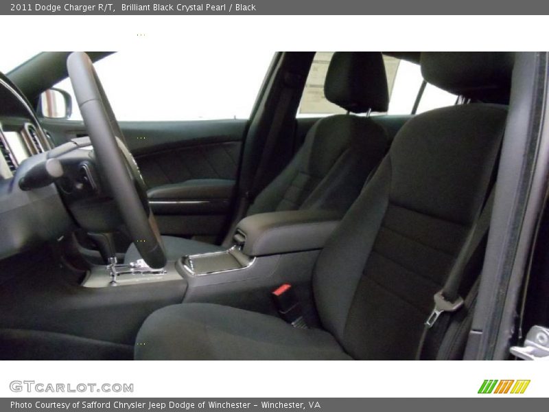 Brilliant Black Crystal Pearl / Black 2011 Dodge Charger R/T