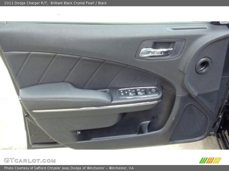Brilliant Black Crystal Pearl / Black 2011 Dodge Charger R/T