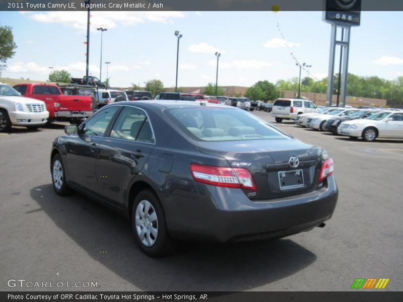 Magnetic Gray Metallic / Ash 2011 Toyota Camry LE