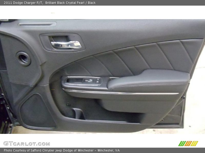 Brilliant Black Crystal Pearl / Black 2011 Dodge Charger R/T