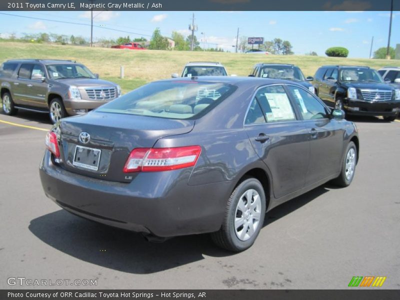 Magnetic Gray Metallic / Ash 2011 Toyota Camry LE