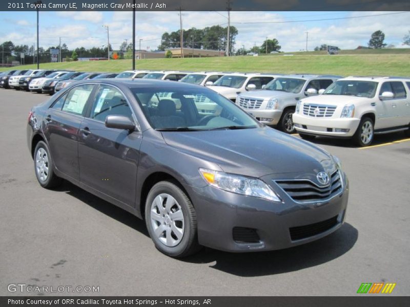Magnetic Gray Metallic / Ash 2011 Toyota Camry LE