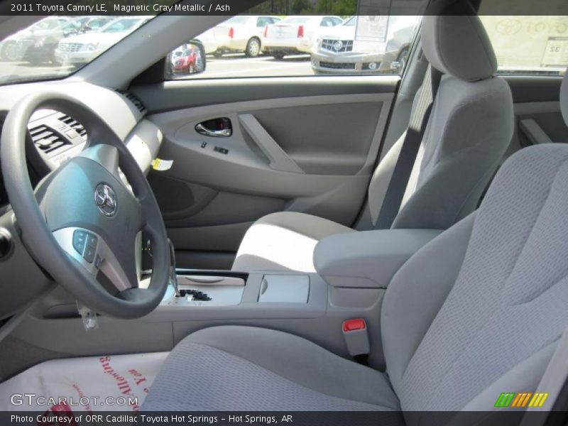 Magnetic Gray Metallic / Ash 2011 Toyota Camry LE